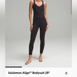 Lululemon align bodysuit 25”
